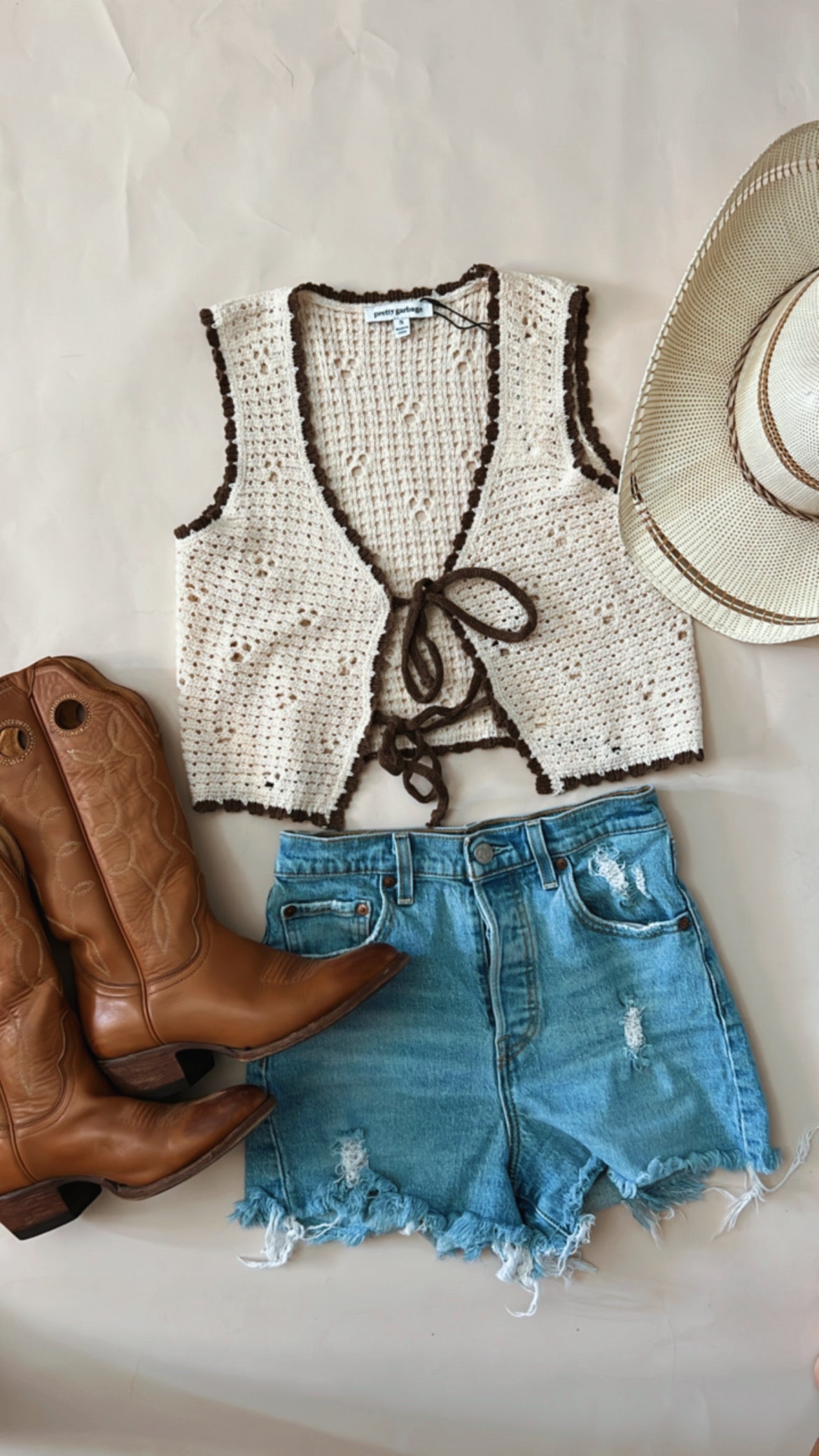 Livin' on the Edge Crochet top