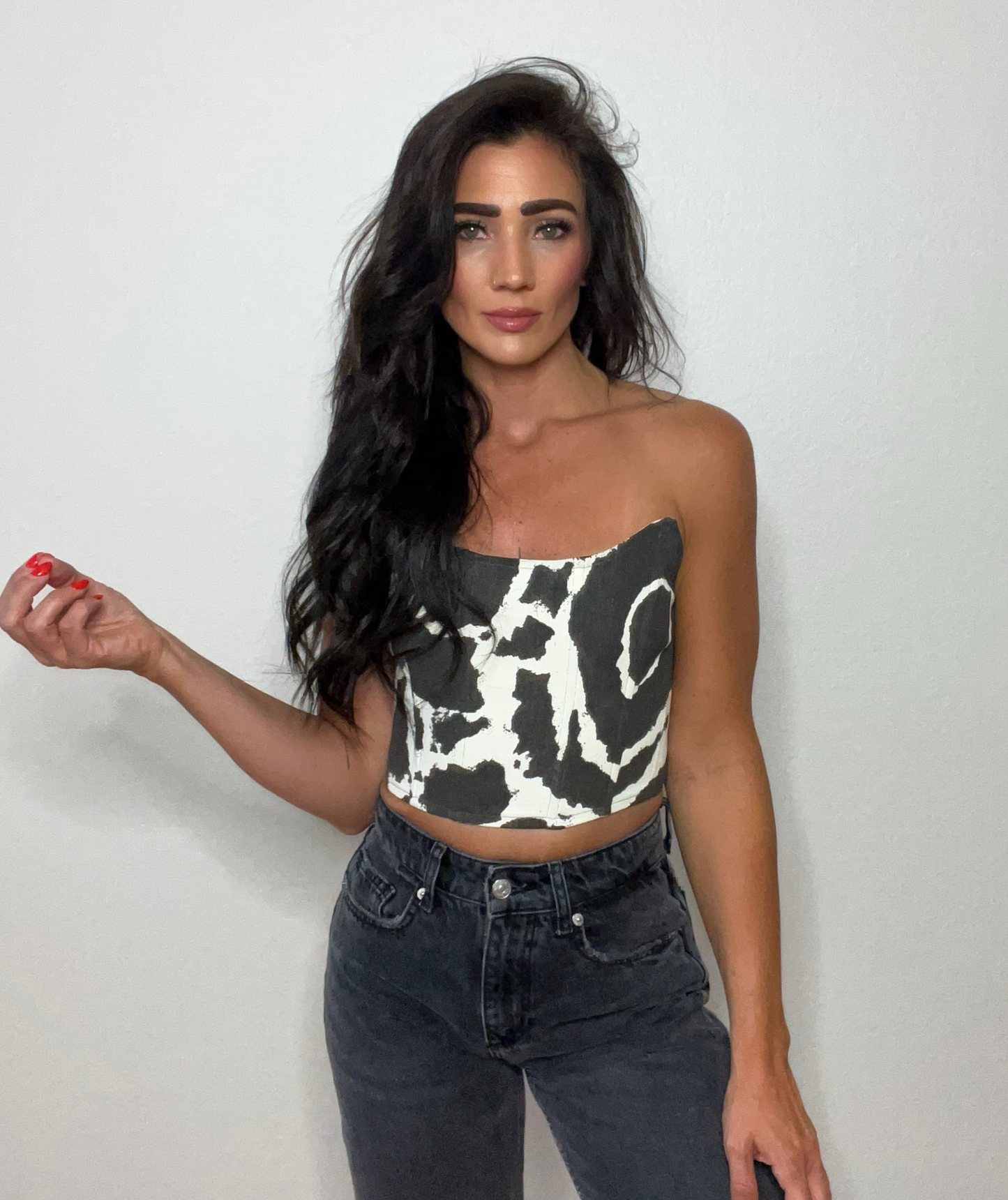 Wild Cows Corset Top