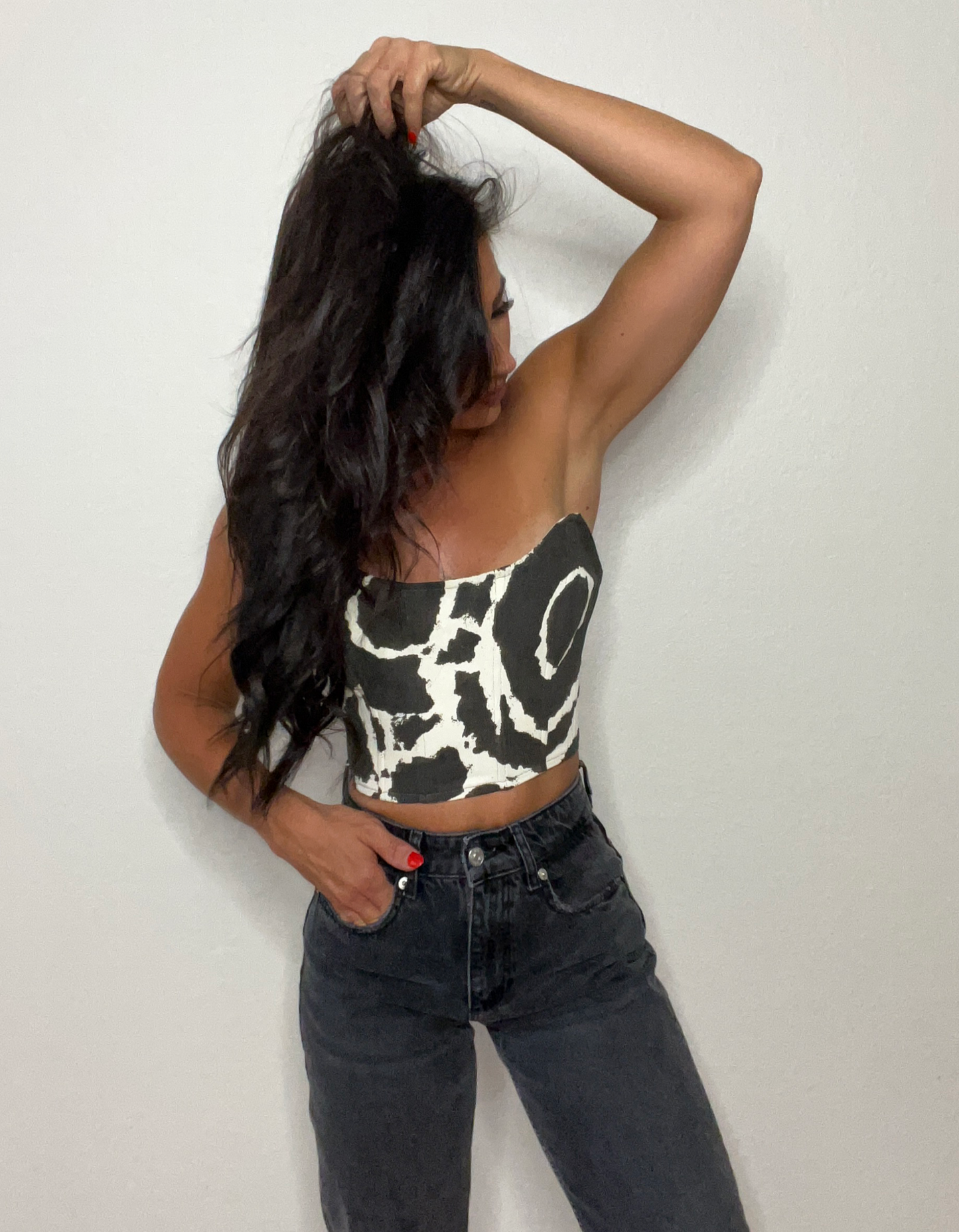 Wild Cows Corset Top