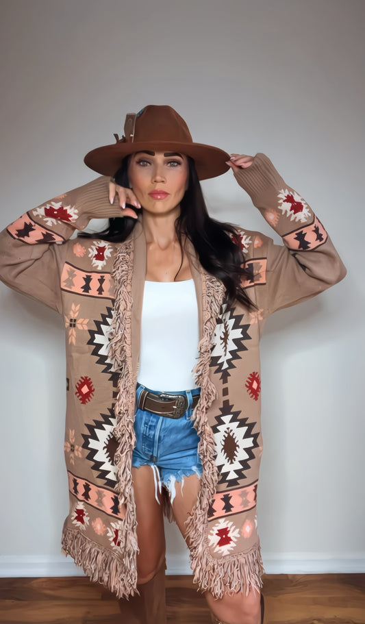 Keep it Cozy Aztec Cardi