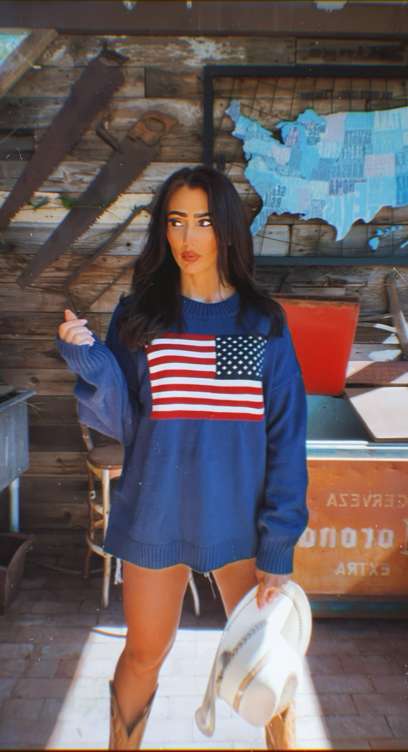 Only in America Sweater